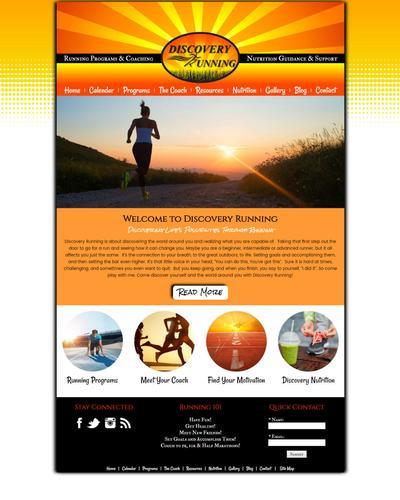 Discovery Running, Castle Pines, Colorado by W3Now Web Design